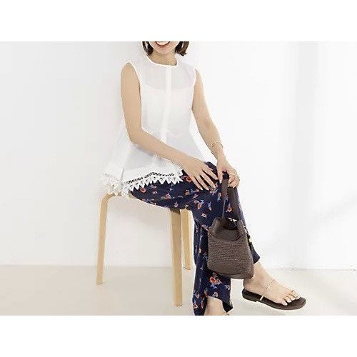 【ノーリーズ/NOLLEY'S】の【MARILYN MOON/マリリーンムーン】2WAY handkerchief hem blouse 大人の最旬トレンドファッション＆コーディネート founy(ファウニー) 　ファッション　Fashion　レディースファッション　Fashion for Women　エレガント 上品　Elegant　カットソー　Cut and Sewn Top　ノースリーブ　Sleeveless, No-Sleeve　ベスト　Vest, Waistcoat　モダン　Modern, Contemporary　おすすめ　Recommended / Our Picks　2026年　2026　2026春夏・S/S　Spring/Summer 2026 SS26　other-2|ID: prp329100004964185 ipo3291000000037258879