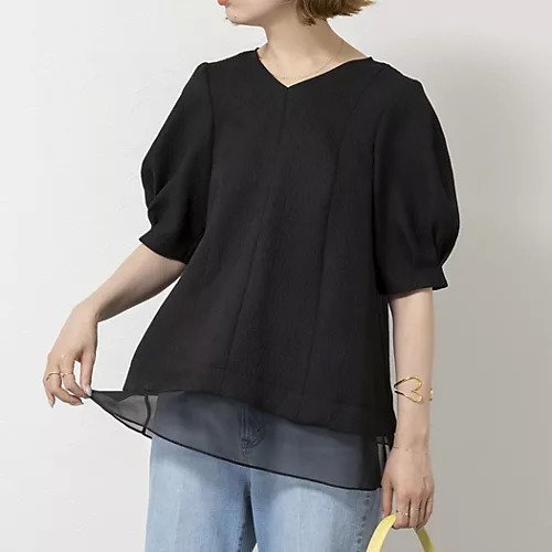 【ノーリーズソフィー/NOLLEY'S sophi】のウォッシャブルポコポコジャガードオーガンジープルオーバー インテリア・キッズ・メンズ・レディースファッション・服の通販 founy(ファウニー) https://founy.com/ ファッション Fashion レディースファッション Fashion for Women トップス・カットソー Cut & Sew Tops カジュアルプルオーバー・ニットトップス Pullovers & Knit Tops / Casual Pullovers 2026年 2026 2026春夏・S/S Spring/Summer 2026 SS26 オーガンジー Organza Fabric ボトム Bottoms, Lower Wear |ID: prp329100004964187 ipo3291000000037249939
