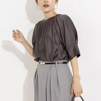 【ノーリーズ/NOLLEY'S】のウォッシャブルボリュームスリーブ2WAYシアーブラウス 大人の最旬トレンドファッション＆コーディネート founy(ファウニー) ファッション Fashion レディースファッション Fashion for Women トップス・カットソー Cut & Sew Tops シャツ・ブラウス・オフィスカジュアル Elegant Blouses & Button-Ups ボリューム袖・フリルスリーブブラウス Voluminous & Ruffle Sleeves / Puffy Sleeve Tops 2026年 2026 2026春夏・S/S Spring/Summer 2026 SS26 おすすめ Recommended / Our Picks オーガンジー Organza Fabric シアー Sheer, See-Through 夏 Summer |ID:prp329100004964191