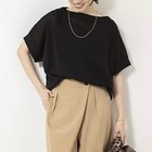 【ノーリーズ/NOLLEY'S】の《手洗い可能》コットンセルロースリラックスプルオーバー ブラック|ID: prp329100004964197 ipo3291000000037250005
