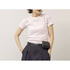 【ノーリーズ/NOLLEY'S】の【MAQWEL/マクウェル】ウォッシャブルCOTTON RIB 半袖Tシャツ ベビーピンク|ID: prp329100004964203 ipo3291000000037258893