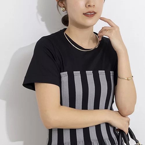 【ノーリーズ/NOLLEY'S】のウォッシャブルベーシックTシャツ インテリア・キッズ・メンズ・レディースファッション・服の通販 founy(ファウニー) https://founy.com/ ファッション Fashion レディースファッション Fashion for Women トップス・カットソー Cut & Sew Tops シャツ・ブラウス・オフィスカジュアル Elegant Blouses & Button-Ups ロングTシャツ・Tシャツ Longline T-Shirts & Tees 2026年 2026 2026春夏・S/S Spring/Summer 2026 SS26 キャミソール Camisole, Spaghetti Strap Top コンパクト Compact, Small Size チューブ Tube, Tube Top プレーン Plain, Simple |ID: prp329100004964208 ipo3291000000037250065