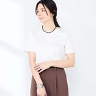 【ノーリーズソフィー/NOLLEY'S sophi】の《手洗い可能》W&Wベイシック丈Tシャツ ホワイト|ID: prp329100004964213 ipo3291000000037250096