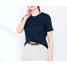 【ノーリーズソフィー/NOLLEY'S sophi】の《手洗い可能》W&Wベイシック丈Tシャツ ダークネイビー|ID: prp329100004964213 ipo3291000000037250098