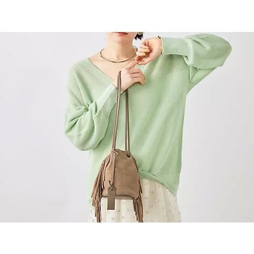 【ノーリーズソフィー/NOLLEY'S sophi】の《手洗い可能》ペーパー混深V片畦プルオーバー インテリア・キッズ・メンズ・レディースファッション・服の通販 founy(ファウニー) https://founy.com/ ファッション Fashion レディースファッション Fashion for Women トップス・カットソー Cut & Sew Tops カジュアルプルオーバー・ニットトップス Pullovers & Knit Tops / Casual Pullovers 2026年 2026 2026春夏・S/S Spring/Summer 2026 SS26 ペーパー Paper, Kraft Paper 夏 Summer 畦 Ribbed Knit |ID: prp329100004964222 ipo3291000000037250149