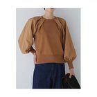 【ヒューマンウーマン/HUMAN WOMAN】の布帛コンビニットプルオーバー テラコッタ|ID: prp329100004964228 ipo3291000000037250177