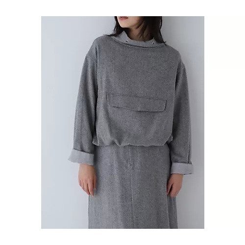 【ヒューマンウーマン/HUMAN WOMAN】のツィードスタンドアノラック インテリア・キッズ・メンズ・レディースファッション・服の通販 founy(ファウニー) 　ファッション　Fashion　レディースファッション　Fashion for Women　シンプル　Simple, Minimal　スタンダード　Standard, Basic　スタンド　Stand Collar, Upright Stand　セットアップ　Set-Up, Coordinated Outfit　ツイード／ツィード　Choker, Choker Necklace　ツイード　Twill, Twill Weave　定番　Standard, Basic Item　バランス　Balance, Style Balance　ブラウジング　Blouson Silhouette, Cinched Waist　ボトム　Bottoms, Lower Wear　冬　Winter / This Winter　おすすめ　Recommended / Our Picks　ライトグレー|ID: prp329100004964235 ipo3291000000037250207