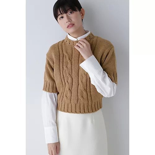 【ヒューマンウーマン/HUMAN WOMAN】のハーフスリーブ ブークレニットプルオーバー インテリア・キッズ・メンズ・レディースファッション・服の通販 founy(ファウニー) https://founy.com/ ファッション Fashion レディースファッション Fashion for Women トップス・カットソー Cut & Sew Tops ニット Knit Tops & Sweaters カジュアルプルオーバー・ニットトップス Pullovers & Knit Tops / Casual Pullovers おすすめ Recommended / Our Picks ショート Short, Short Length スリム Slim, Slim Fit スリーブ Sleeve, Long Sleeve / Short Sleeve ハーフ Half, Half-Length ボトム Bottoms, Lower Wear ルーズ Loose, Oversized 秋 Autumn |ID: prp329100004964239 ipo3291000000037250223