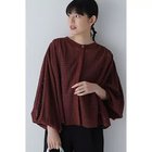 【ヒューマンウーマン/HUMAN WOMAN】のボリュームスリーブカットワークブラウス ブラウン|ID: prp329100004964246 ipo3291000000037250254