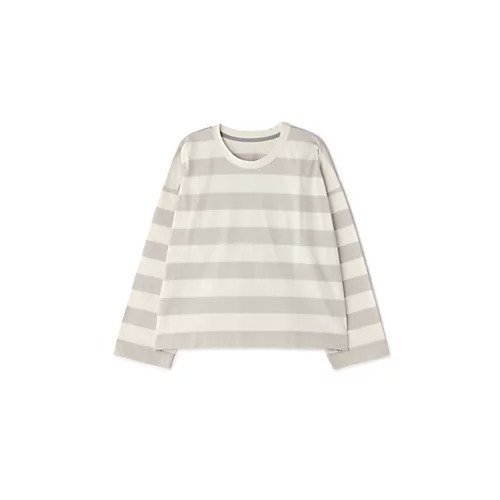 【ヒューマンウーマン/HUMAN WOMAN】の太ボーダーカットソー 大人の最旬トレンドファッション＆コーディネート founy(ファウニー) 　ファッション　Fashion　レディースファッション　Fashion for Women　トップス・カットソー　Cut & Sew Tops　カットソー・ベーシックTシャツ　Cut-and-Sewn Tops / Stretch Tees & Basics　おすすめ　Recommended / Our Picks　カーゴパンツ　Cargo Pants, Utility Pants　スタンダード　Standard, Basic　ベーシック　Basic, Essential　ボトム　Bottoms, Lower Wear　ボーダー　Border, Stripe　ワイド　Wide, Wide Fit　other-2|ID: prp329100004964247 ipo3291000000037250259