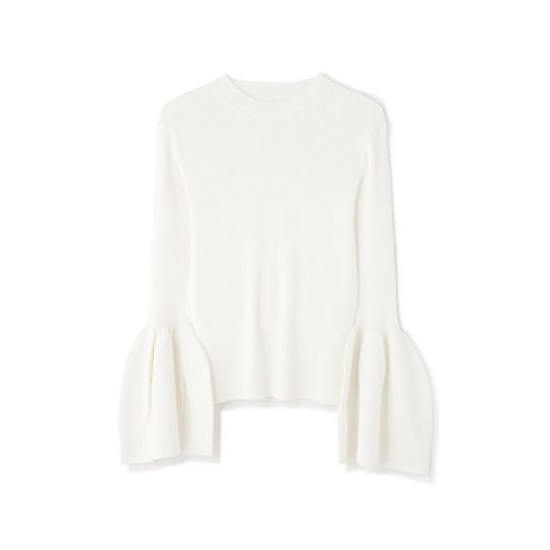 【アドーア/ADORE】のラッフルスリーブニット 大人の最旬トレンドファッション＆コーディネート founy(ファウニー) 　ファッション　Fashion　レディースファッション　Fashion for Women　トップス・カットソー　Cut & Sew Tops　ニット　Knit Tops & Sweaters　おすすめ　Recommended / Our Picks　スタンダード　Standard, Basic　フィット　Fit, Slim Fit　フェミニン　Feminine, Girly　冬　Winter / This Winter　A/W・秋冬　Autumn/Winter　other-3|ID: prp329100004964253 ipo3291000000037250285