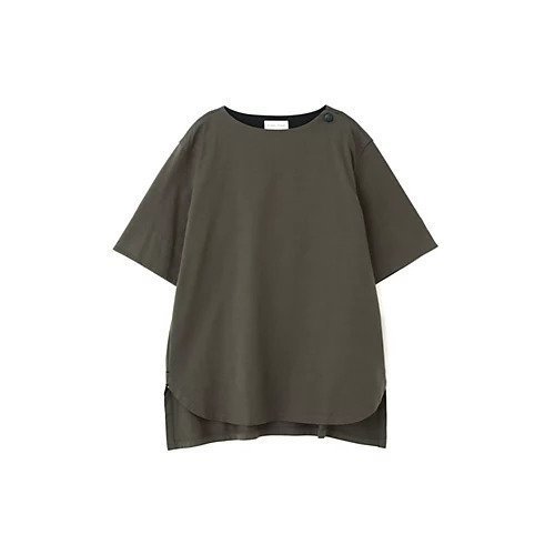 【ヒューマンウーマン/HUMAN WOMAN】のハイゲージコットン天竺Tシャツ 大人の最旬トレンドファッション＆コーディネート founy(ファウニー) 　ファッション　Fashion　レディースファッション　Fashion for Women　トップス・カットソー　Cut & Sew Tops　シャツ・ブラウス・オフィスカジュアル　Elegant Blouses & Button-Ups　ロングTシャツ・Tシャツ　Longline T-Shirts & Tees　おすすめ　Recommended / Our Picks　コンパクト　Compact, Small Size　シンプル　Simple, Minimal　スタンダード　Standard, Basic　other-2|ID: prp329100004964258 ipo3291000000037250309