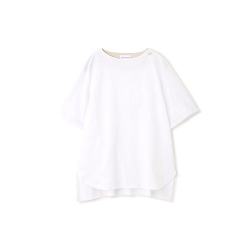 【ヒューマンウーマン/HUMAN WOMAN】のハイゲージコットン天竺Tシャツ 大人の最旬トレンドファッション＆コーディネート founy(ファウニー) 　ファッション　Fashion　レディースファッション　Fashion for Women　トップス・カットソー　Cut & Sew Tops　シャツ・ブラウス・オフィスカジュアル　Elegant Blouses & Button-Ups　ロングTシャツ・Tシャツ　Longline T-Shirts & Tees　おすすめ　Recommended / Our Picks　コンパクト　Compact, Small Size　シンプル　Simple, Minimal　スタンダード　Standard, Basic　other-3|ID: prp329100004964258 ipo3291000000037250310