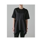 【アドーア/ADORE】のオーガンザストライプブラウス ブラック|ID: prp329100004964265 ipo3291000000037250341