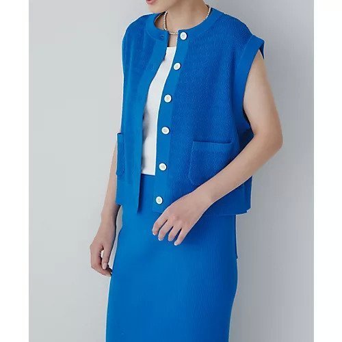 【ヒューマンウーマン/HUMAN WOMAN】の地柄ニットトップス インテリア・キッズ・メンズ・レディースファッション・服の通販 founy(ファウニー) https://founy.com/ ファッション Fashion レディースファッション Fashion for Women トップス・カットソー Cut & Sew Tops ニット Knit Tops & Sweaters おすすめ Recommended / Our Picks インナー Innerwear ジャケット Jacket, Outerwear スタンダード Standard, Basic セットアップ Set-Up, Coordinated Outfit ベスト Vest, Waistcoat ヴィンテージ Vintage Style |ID: prp329100004964275 ipo3291000000037250381