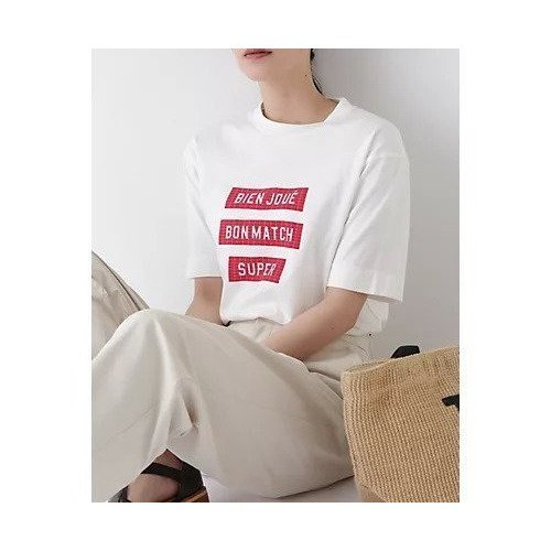 【ヒューマンウーマン/HUMAN WOMAN】のスポーティーロゴTシャツ インテリア・キッズ・メンズ・レディースファッション・服の通販 founy(ファウニー) https://founy.com/ ファッション Fashion レディースファッション Fashion for Women トップス・カットソー Cut & Sew Tops シャツ・ブラウス・オフィスカジュアル Elegant Blouses & Button-Ups ロングTシャツ・Tシャツ Longline T-Shirts & Tees おすすめ Recommended / Our Picks シンプル Simple, Minimal スタンダード Standard, Basic スポーツ Sports, Activewear プリント Print, Printed Pattern ベーシック Basic, Essential ボトム Bottoms, Lower Wear モチーフ Motif, Design Theme |ID: prp329100004964291 ipo3291000000037250488