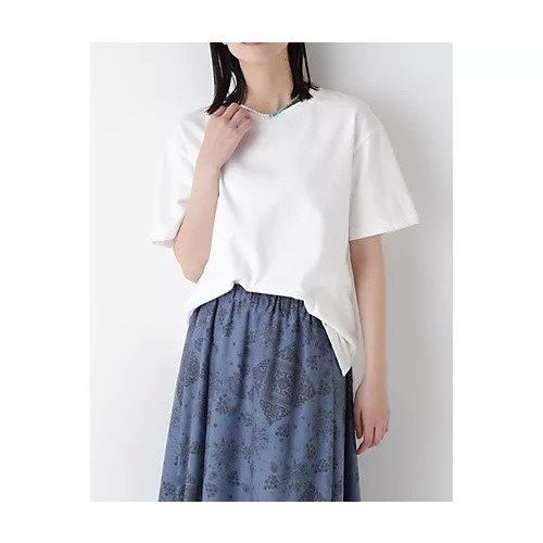 【ヒューマンウーマン/HUMAN WOMAN】の半袖天竺Tシャツ インテリア・キッズ・メンズ・レディースファッション・服の通販 founy(ファウニー) https://founy.com/ ファッション Fashion レディースファッション Fashion for Women トップス・カットソー Cut & Sew Tops シャツ・ブラウス・オフィスカジュアル Elegant Blouses & Button-Ups ロングTシャツ・Tシャツ Longline T-Shirts & Tees おすすめ Recommended / Our Picks アクセサリー Fashion Accessories シンプル Simple, Minimal スタンダード Standard, Basic スリット Slit, Slit Detail プリント Print, Printed Pattern ベーシック Basic, Essential 半袖 Short Sleeve, Half Sleeve |ID: prp329100004964293 ipo3291000000037250497