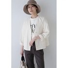 【ヒューマンウーマン/HUMAN WOMAN】のリサイクル混コットンウェザーブルゾン キナリ|ID: prp329100004964311 ipo3291000000037250586