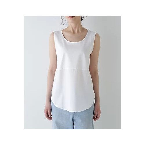 【ヒューマンウーマン/HUMAN WOMAN】の布帛ドッキングタンクトップ インテリア・キッズ・メンズ・レディースファッション・服の通販 founy(ファウニー) https://founy.com/ ファッション Fashion レディースファッション Fashion for Women おすすめ Recommended / Our Picks カットソー Cut and Sewn Top スタンダード Standard, Basic タンク Tank Top, Sleeveless Top トレーナー Sweatshirt, Trainer |ID: prp329100004964317 ipo3291000000037250610