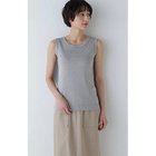 【ヒューマンウーマン/HUMAN WOMAN】のオーガニックコットンタンクトップ TOPグレー|ID: prp329100004964323 ipo3291000000037250642