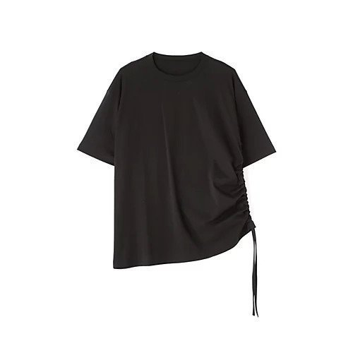 【アドーア/ADORE】のクリアハイゲージカットソー インテリア・キッズ・メンズ・レディースファッション・服の通販 founy(ファウニー) 　ファッション　Fashion　レディースファッション　Fashion for Women　トップス・カットソー　Cut & Sew Tops　カットソー・ベーシックTシャツ　Cut-and-Sewn Tops / Stretch Tees & Basics　春　Spring　ショート　Short, Short Length　スタンダード　Standard, Basic　スリーブ　Sleeve, Long Sleeve / Short Sleeve　ドレープ　Drape, Draping Fabric　人気　Popular, Best Seller　フィット　Fit, Slim Fit　ルーズ　Loose, Oversized　ワンポイント　One Point, Statement Accent　S/S・春夏　SS, Spring/Summer, Warm Season　おすすめ　Recommended / Our Picks　夏　Summer　ブラック|ID: prp329100004964329 ipo3291000000037250673