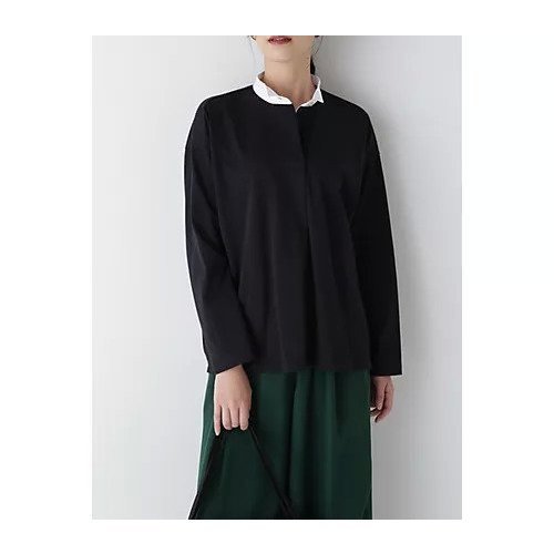 【ヒューマンウーマン/HUMAN WOMAN】の布帛ドッキングプルオーバー インテリア・キッズ・メンズ・レディースファッション・服の通販 founy(ファウニー) https://founy.com/ ファッション Fashion レディースファッション Fashion for Women トップス・カットソー Cut & Sew Tops カジュアルプルオーバー・ニットトップス Pullovers & Knit Tops / Casual Pullovers おすすめ Recommended / Our Picks コラボ Collaboration, Collab チェーン Chain, Chain Strap ドッキング Docking, Mixed Material フレンチ French, French Style ボックス Boxy, Box Shape |ID: prp329100004964341 ipo3291000000037250726