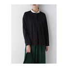 【ヒューマンウーマン/HUMAN WOMAN】の布帛ドッキングプルオーバー ネイビー|ID: prp329100004964341 ipo3291000000037250727