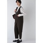 【ヒューマンウーマン/HUMAN WOMAN】のストレッチポンチオールインワン ブラウン|ID: prp329100004964343 ipo3291000000037250736