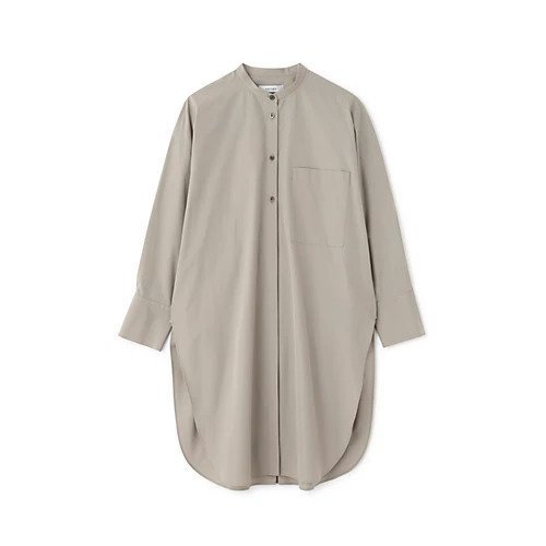 【アドーア/ADORE】のTHOMAS MASON Coブロードノーカラーブラウス インテリア・キッズ・メンズ・レディースファッション・服の通販 founy(ファウニー) 　ファッション　Fashion　レディースファッション　Fashion for Women　トップス・カットソー　Cut & Sew Tops　シャツ・ブラウス・オフィスカジュアル　Elegant Blouses & Button-Ups　イタリア　Italy　スタンダード　Standard, Basic　定番　Standard, Basic Item　2024年　2024　2024-2025秋冬・A/W　Autumn/Winter 2024–25 AW24–25　トープ|ID: prp329100004964348 ipo3291000000037250763