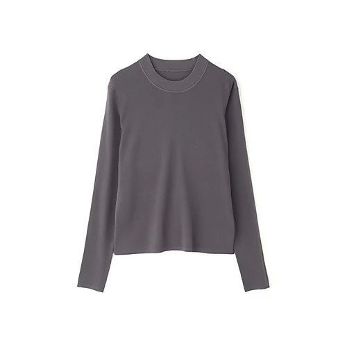 【アドーア/ADORE】のベーシックリブニット インテリア・キッズ・メンズ・レディースファッション・服の通販 founy(ファウニー) 　ファッション　Fashion　レディースファッション　Fashion for Women　トップス・カットソー　Cut & Sew Tops　ニット　Knit Tops & Sweaters　おすすめ　Recommended / Our Picks　ストレッチ　Stretch, Stretchy Fabric　スリム　Slim, Slim Fit　ドレープ　Drape, Draping Fabric　パープル　Purple, Violet　フィット　Fit, Slim Fit　ベーシック　Basic, Essential　定番　Standard, Basic Item　A/W・秋冬　Autumn/Winter　ビジネス 仕事 通勤　Business / Work / Commuting　グレー|ID: prp329100004964360 ipo3291000000037250816