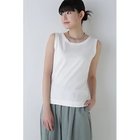 【ヒューマンウーマン/HUMAN WOMAN】のオーガニックコットンタンクトップ ホワイト|ID: prp329100004964370 ipo3291000000037250868