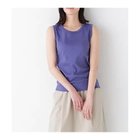 【ヒューマンウーマン/HUMAN WOMAN】のオーガニックコットンタンクトップ ブルー|ID: prp329100004964370 ipo3291000000037250871