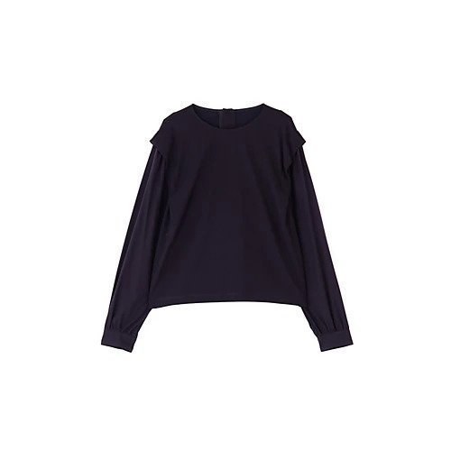 【ヒューマンウーマン/HUMAN WOMAN】の布帛ドッキングプレーティングジャージープルオーバー 大人の最旬トレンドファッション＆コーディネート founy(ファウニー) 　ファッション　Fashion　レディースファッション　Fashion for Women　トップス・カットソー　Cut & Sew Tops　カジュアルプルオーバー・ニットトップス　Pullovers & Knit Tops / Casual Pullovers　おすすめ　Recommended / Our Picks　キュプラ　Cupro, Eco Fabric　スタンダード　Standard, Basic　セットアップ　Set-Up, Coordinated Outfit　デニム　Denim, Jeans Material　ドッキング　Docking, Mixed Material　ブロード　Broadcloth, Fine Cotton　other-3|ID: prp329100004964381 ipo3291000000037250920