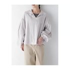 【ヒューマンウーマン/HUMAN WOMAN】の綿麻ボイルスキッパーボリュームブラウス グレー×オレンジ|ID: prp329100004964384 ipo3291000000037250933
