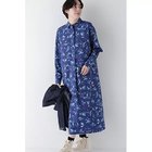 【ヒューマンウーマン/HUMAN WOMAN】のペイントPTシャツワンピース ブルー|ID: prp329100004964392 ipo3291000000037250970