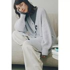 【ヒューマンウーマン/HUMAN WOMAN】のブークレ片畦2WAYはおり ライトグレー|ID: prp329100004964406 ipo3291000000037251038