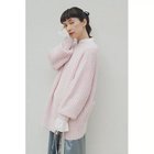 【ヒューマンウーマン/HUMAN WOMAN】のブークレ片畦2WAYはおり ピンク|ID: prp329100004964406 ipo3291000000037251039