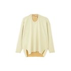 【アドーア/ADORE】のダブルニットプルオーバー イエロー×ベージュ|ID: prp329100004964410 ipo3291000000037251055