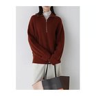 【ヒューマンウーマン/HUMAN WOMAN】のウールミックス片畦プルオーバー ブラウン|ID: prp329100004964422 ipo3291000000037251107