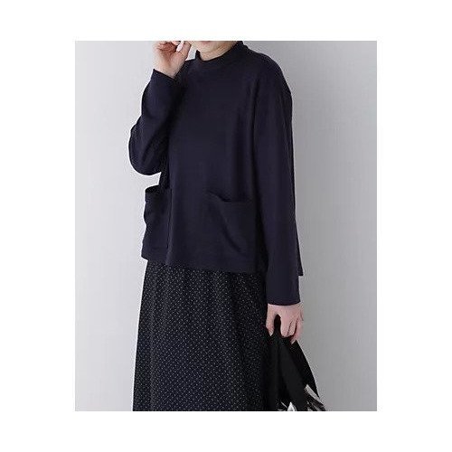【ヒューマンウーマン/HUMAN WOMAN】のエアーポンチプルオーバー 大人の最旬トレンドファッション＆コーディネート founy(ファウニー) 　ファッション　Fashion　レディースファッション　Fashion for Women　トップス・カットソー　Cut & Sew Tops　カジュアルプルオーバー・ニットトップス　Pullovers & Knit Tops / Casual Pullovers　おすすめ　Recommended / Our Picks　スタンダード　Standard, Basic　スタンド　Stand Collar, Upright Stand　デニム　Denim, Jeans Material　ボトム　Bottoms, Lower Wear　ポケット　Pocket, Pocket Detail　 other-1|ID: prp329100004964425 ipo3291000000037251118