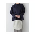 【ヒューマンウーマン/HUMAN WOMAN】のタイプライターライン入ボリュームブラウス ネイビー|ID: prp329100004964428 ipo3291000000037251132