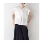 【ヒューマンウーマン/HUMAN WOMAN】のプリーツドッキングカットソープルオーバー オフホワイト|ID: prp329100004964439 ipo3291000000037251189