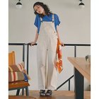 【ヒューマンウーマン/HUMAN WOMAN】のUNIVERSAL OVER ALL コラボ サロペット エクリュ|ID: prp329100004964440 ipo3291000000037251194