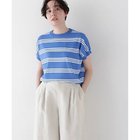 【ヒューマンウーマン/HUMAN WOMAN】のランダムボーダープルオーバー ブルー×ホワイト|ID: prp329100004964445 ipo3291000000037251217