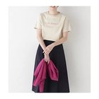 【ヒューマンウーマン/HUMAN WOMAN】の天竺ロゴTシャツ ベージュ|ID: prp329100004964463 ipo3291000000037251305