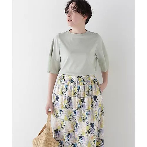 【ヒューマンウーマン/HUMAN WOMAN】のアードッキングモックネックカットソープルオーバー インテリア・キッズ・メンズ・レディースファッション・服の通販 founy(ファウニー) https://founy.com/ ファッション Fashion レディースファッション Fashion for Women トップス・カットソー Cut & Sew Tops カジュアルプルオーバー・ニットトップス Pullovers & Knit Tops / Casual Pullovers カットソー・ベーシックTシャツ Cut-and-Sewn Tops / Stretch Tees & Basics おすすめ Recommended / Our Picks カットソー Cut and Sewn Top シアー Sheer, See-Through シンプル Simple, Minimal スタンダード Standard, Basic フラット Flat, Flat Shoes |ID: prp329100004964466 ipo3291000000037251318