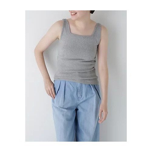 【ヒューマンウーマン/HUMAN WOMAN】のカップ付きスクエアタンクトップ インテリア・キッズ・メンズ・レディースファッション・服の通販 founy(ファウニー) https://founy.com/ ファッション Fashion レディースファッション Fashion for Women おすすめ Recommended / Our Picks インナー Innerwear スクエア Square, Square Shape スタンダード Standard, Basic タンク Tank Top, Sleeveless Top ベーシック Basic, Essential リラックス Relax, Relaxed Fit 別注 Limited Edition, Custom Order 定番 Standard, Basic Item |ID: prp329100004964470 ipo3291000000037251338
