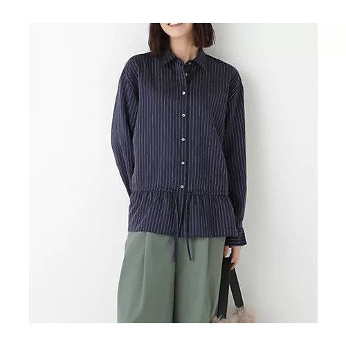 【ヒューマンウーマン/HUMAN WOMAN】のシアストライプブラウス インテリア・キッズ・メンズ・レディースファッション・服の通販 founy(ファウニー) https://founy.com/ ファッション Fashion レディースファッション Fashion for Women トップス・カットソー Cut & Sew Tops シャツ・ブラウス・オフィスカジュアル Elegant Blouses & Button-Ups おすすめ Recommended / Our Picks キュプラ Cupro, Eco Fabric シルク Silk, 100% Silk スタンダード Standard, Basic ストライプ Stripe, Striped Pattern ブラウジング Blouson Silhouette, Cinched Waist ベーシック Basic, Essential ルーズ Loose, Oversized |ID: prp329100004964550 ipo3291000000037251723