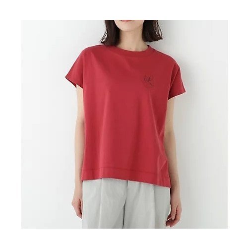 【ヒューマンウーマン/HUMAN WOMAN】のサークルロゴTシャツ 大人の最旬トレンドファッション＆コーディネート founy(ファウニー) 　ファッション　Fashion　レディースファッション　Fashion for Women　トップス・カットソー　Cut & Sew Tops　シャツ・ブラウス・オフィスカジュアル　Elegant Blouses & Button-Ups　ロングTシャツ・Tシャツ　Longline T-Shirts & Tees　おすすめ　Recommended / Our Picks　サークル　Circle, Round Design　シンプル　Simple, Minimal　スタンダード　Standard, Basic　スリーブ　Sleeve, Long Sleeve / Short Sleeve　フレンチ　French, French Style　ベーシック　Basic, Essential　ボトム　Bottoms, Lower Wear　ロング　Long, Long-Length　 other-1|ID: prp329100004964565 ipo3291000000037251801