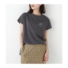 【ヒューマンウーマン/HUMAN WOMAN】のサークルロゴTシャツ 大人の最旬トレンドファッション＆コーディネート founy(ファウニー) ファッション Fashion レディースファッション Fashion for Women トップス・カットソー Cut & Sew Tops シャツ・ブラウス・オフィスカジュアル Elegant Blouses & Button-Ups ロングTシャツ・Tシャツ Longline T-Shirts & Tees おすすめ Recommended / Our Picks サークル Circle, Round Design シンプル Simple, Minimal スタンダード Standard, Basic スリーブ Sleeve, Long Sleeve / Short Sleeve フレンチ French, French Style ベーシック Basic, Essential ボトム Bottoms, Lower Wear ロング Long, Long-Length thumbnail チャコール|ID: prp329100004964565 ipo3291000000037251803